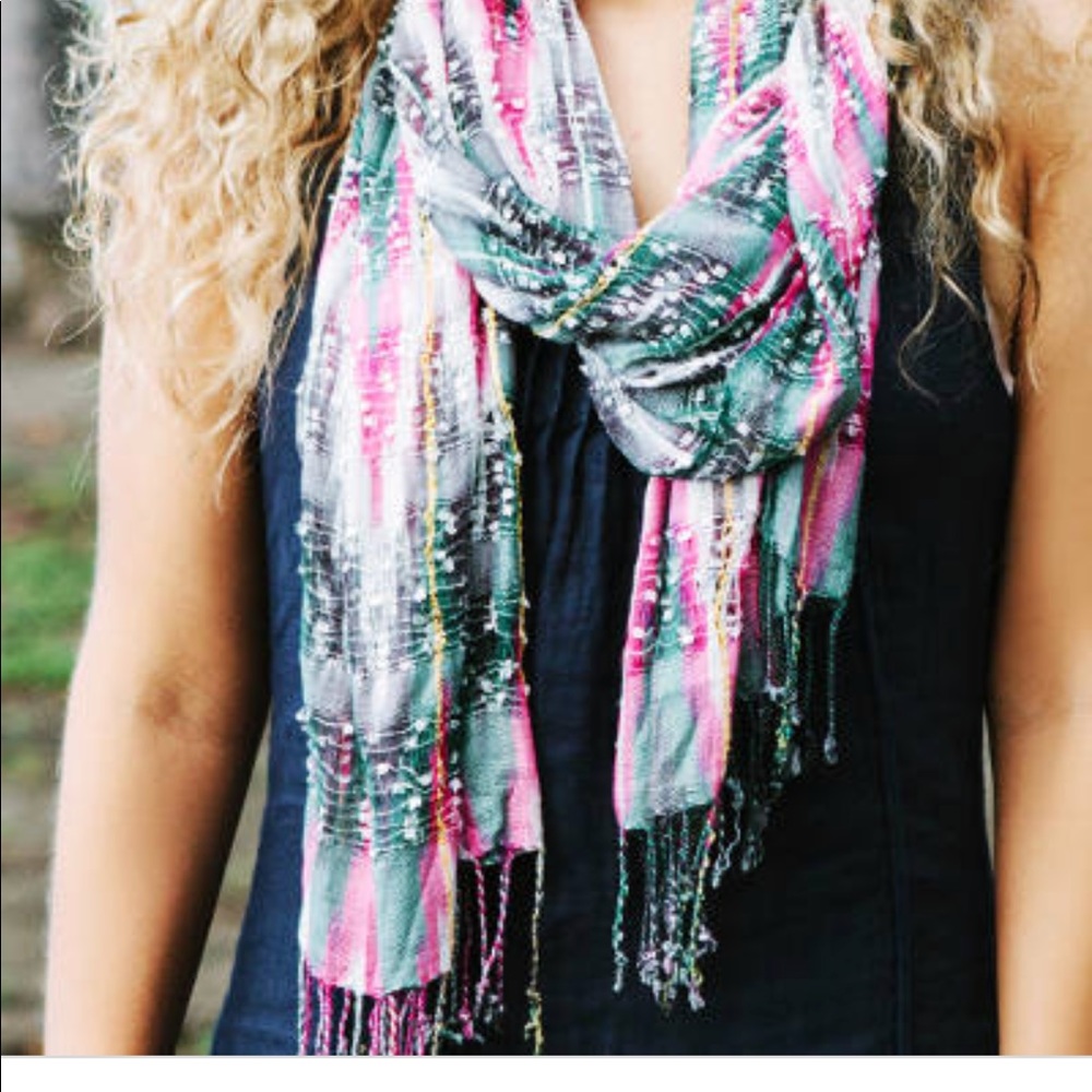 Indian Plaid Scarf